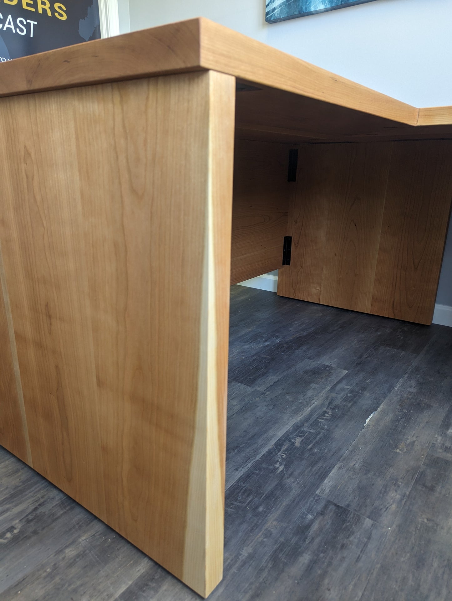 Cherry desk custom office furniture
