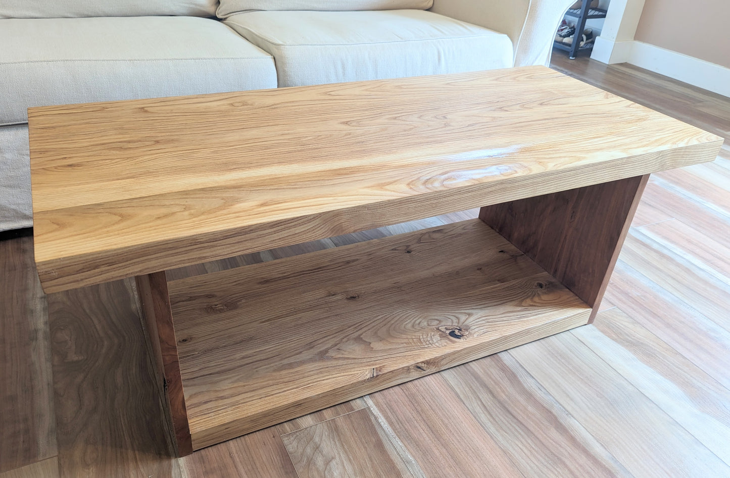 Modern Natural Cherry/Ash Coffee Table
