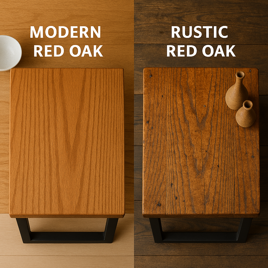 Build Your Own Dining Table - Red Oak Wood