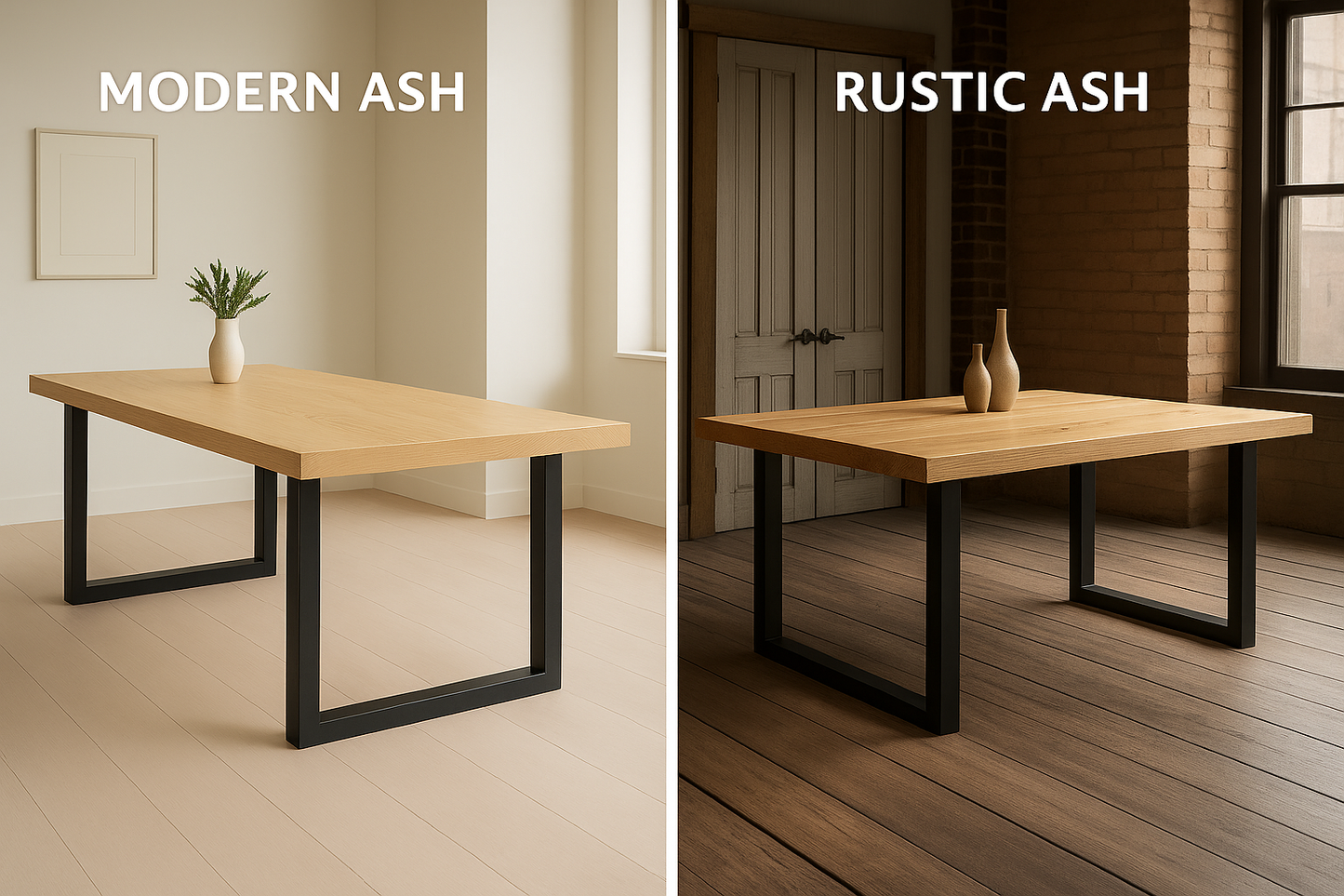 Build Your Own Dining Table - Ash Wood