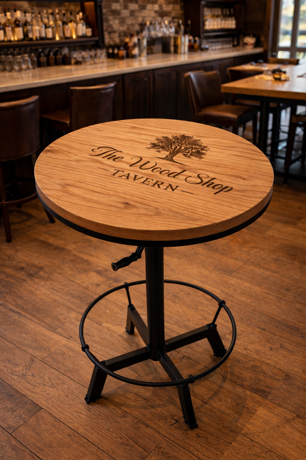 Restaurant Bar Hardwood Table Howell Michigan