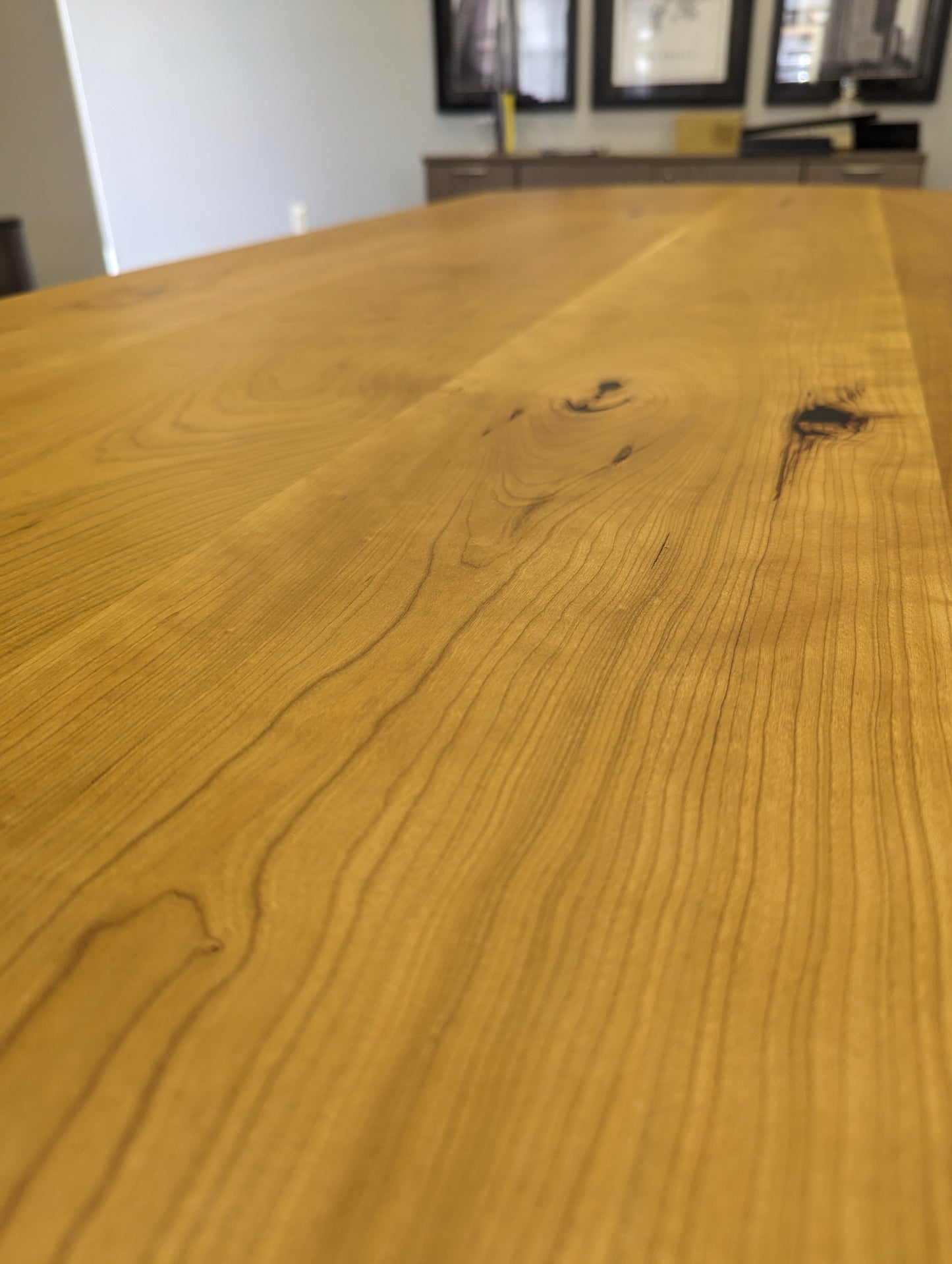 Cherry conference table for office furniture