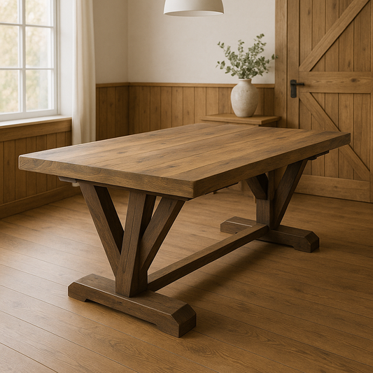Farmhouse dining room table