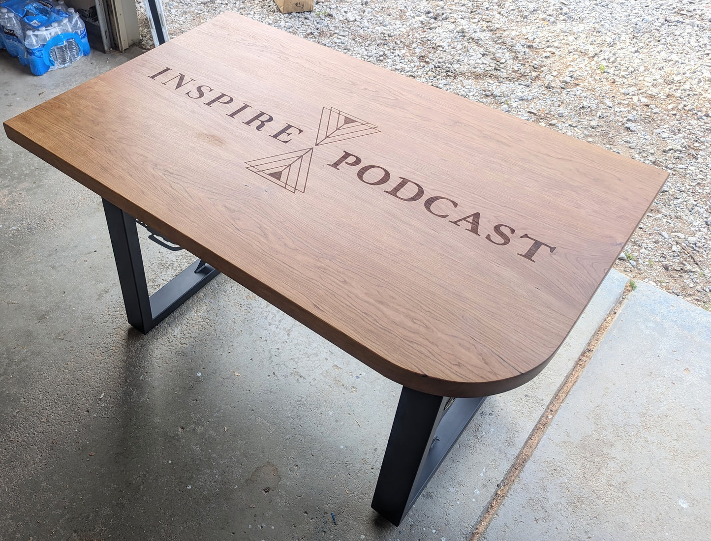 Custom Cherry desk for office