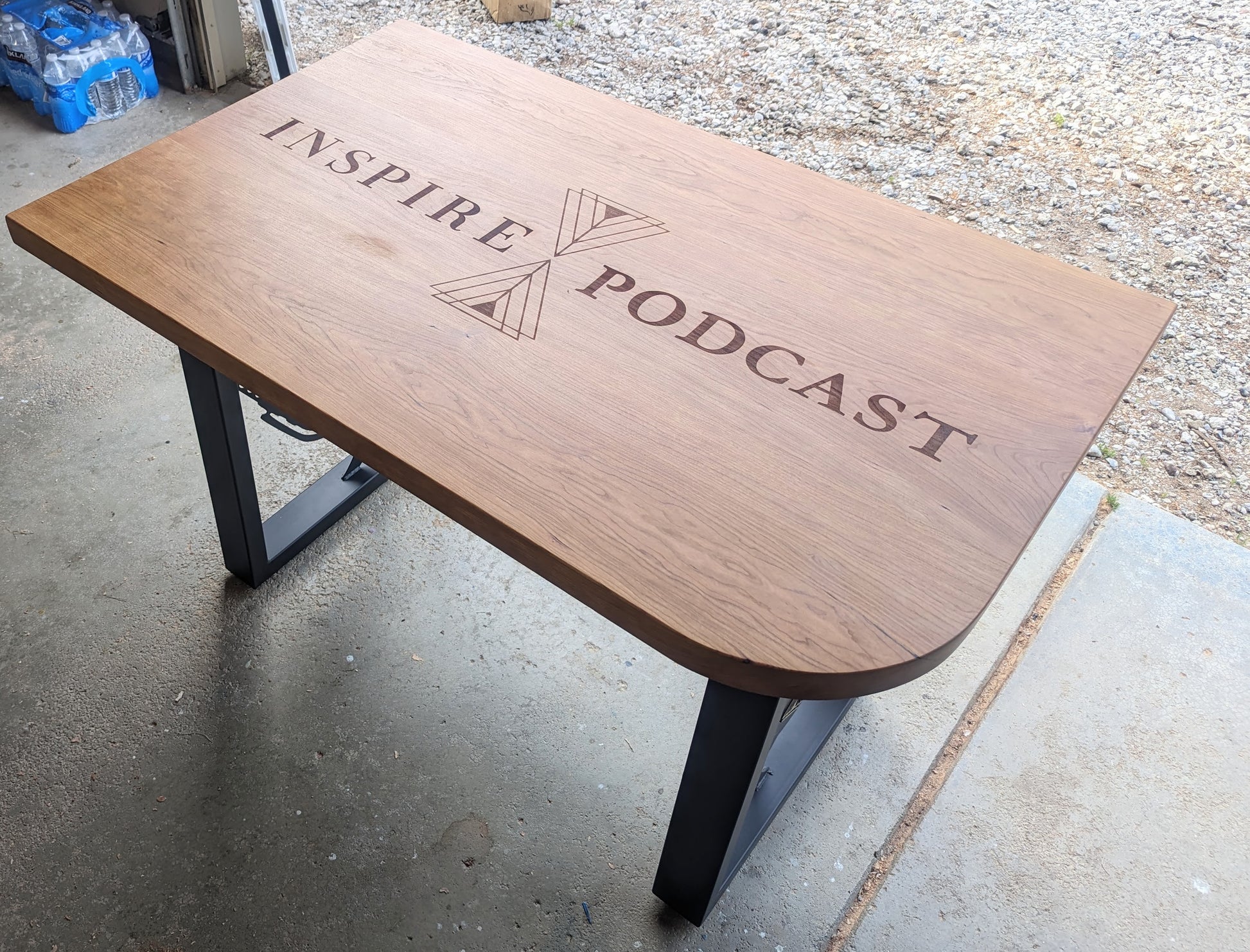 Custom Cherry desk for office