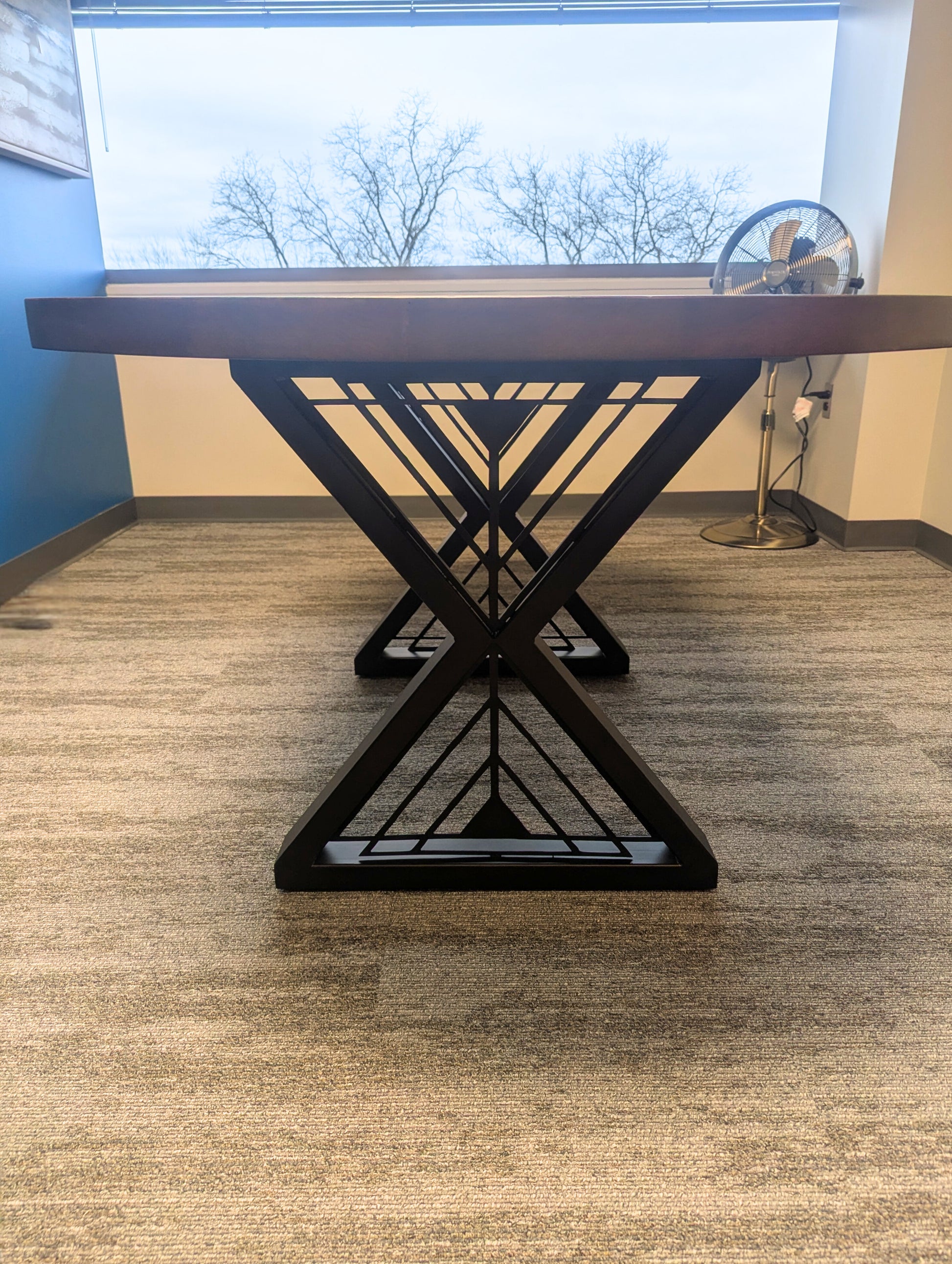 Engraved Cherry Conference Table