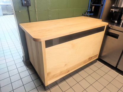 Custom Maple Counter & Concealment Unit