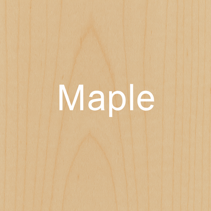 Build Your Own Dining Table - Maple Wood