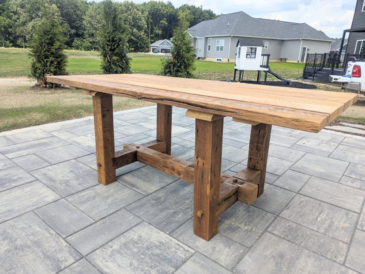 Outdoor Barnwood Patio Table