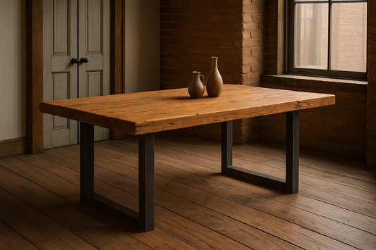 Build Your Own Dining Table - Red Oak Wood
