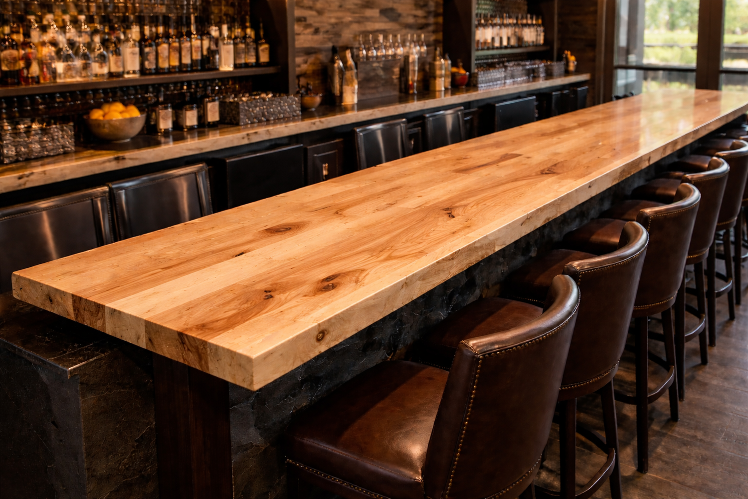 Butcher Block Hardwood Countertop Maple Brighton Michigan