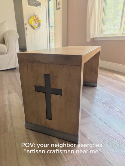 Modern Maple Hardwood Heirloom Bench